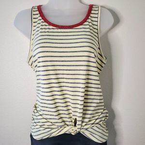 NWT Eddie Bauer Top with Front Knot